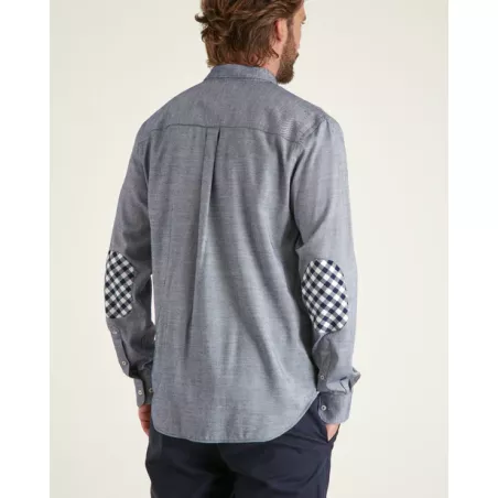 CHEMISE REGULAR À COUDIÈRES