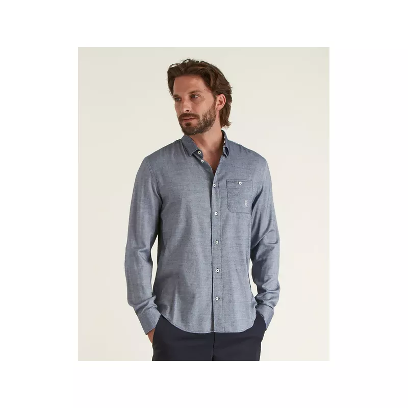 CHEMISE REGULAR À COUDIÈRES