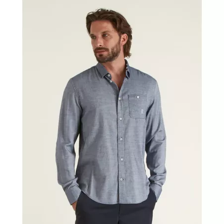 CHEMISE REGULAR À COUDIÈRES