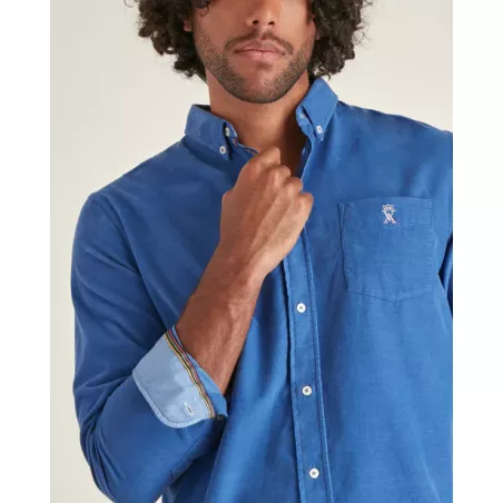 CHEMISE REGULAR EN VELOURS