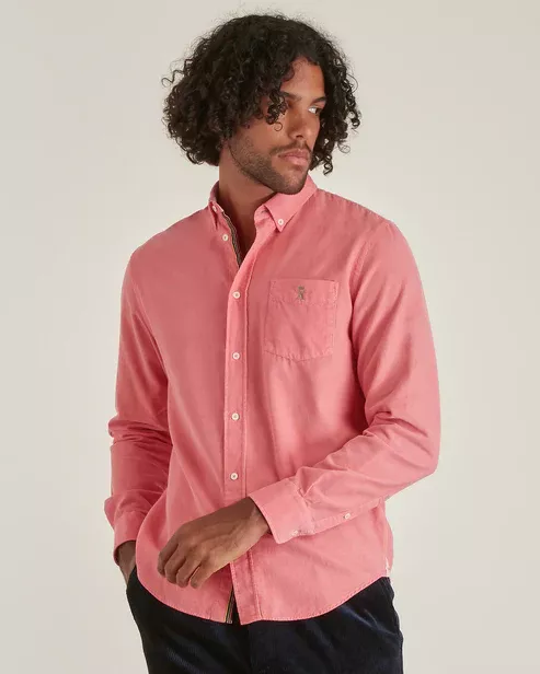 CHEMISE REGULAR EN VELOURS