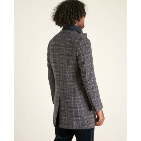 MANTEAU À CARREAUX