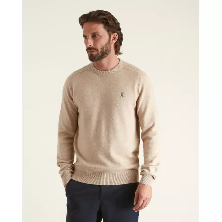 PULL COL ROND UNI