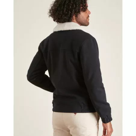 BLOUSON AVEC COL EN FOURRURE