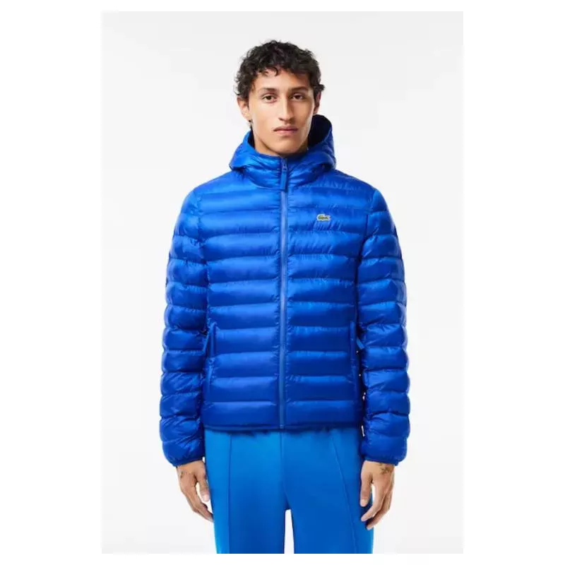 DOUDOUNE HOMME LACOSTE MATELASSÉE AVEC CAPUCHE
