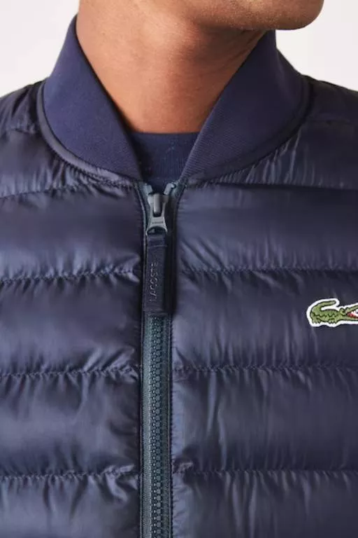 DOUDOUNE HOMME LACOSTE SANS MANCHE DÉPERLANTE AVEC REMBOURRAGE