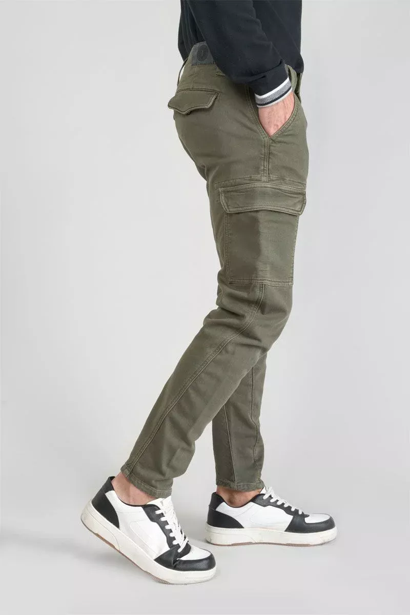 Koge Army Jogg tapered arqué kaki