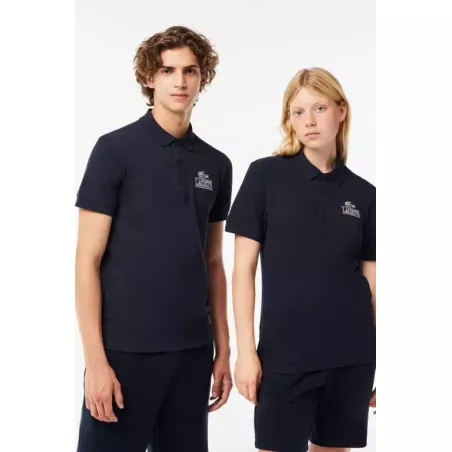 POLO MINI PIQUÉ STRETCH IMPRIMÉ SIGNATURE LACOSTE