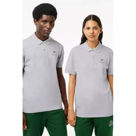 POLO MINI PIQUÉ STRETCH IMPRIMÉ SIGNATURE LACOSTE