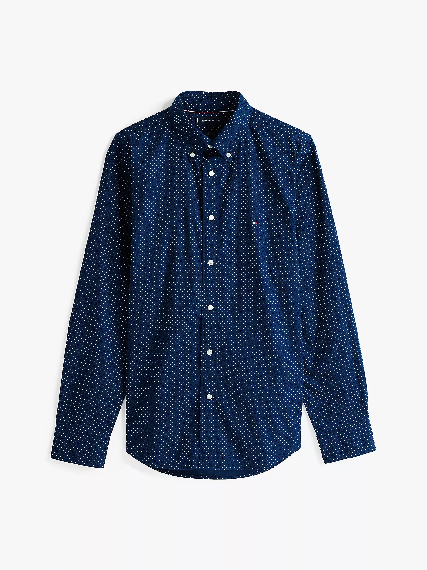 Chemise coupe standard à pois TH Flex