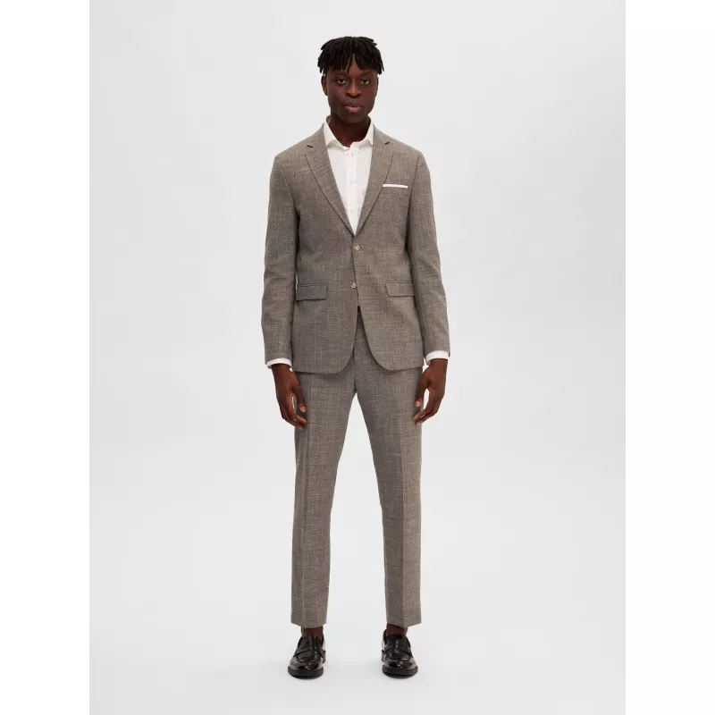 COUPE SLIM BLAZER À SIMPLE BOUTONNAGE