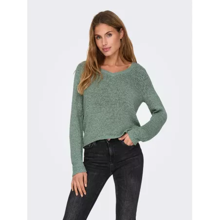 ONLGEENA L/S V-NECK KNT NOOS