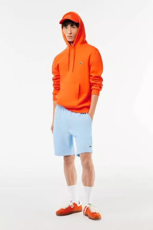 SWEATSHIRT À CAPUCHE JOGGER HOMME LACOSTE EN COTON BIOLOGIQUE