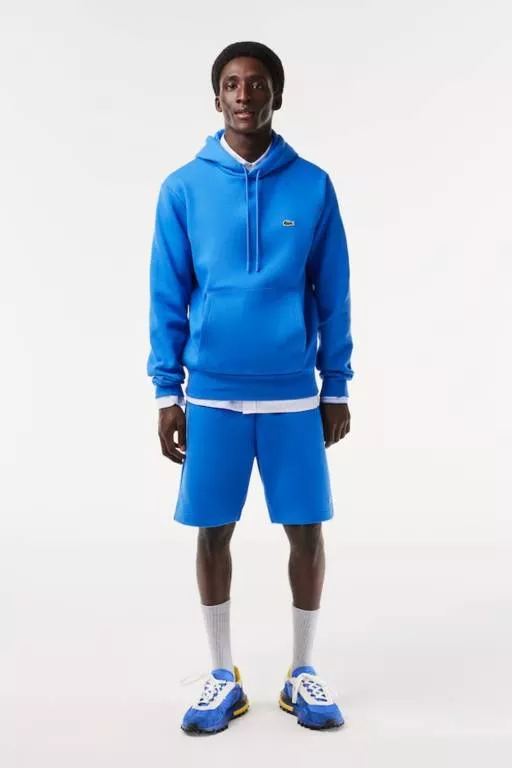 SWEATSHIRT À CAPUCHE JOGGER HOMME LACOSTE EN COTON BIOLOGIQUE