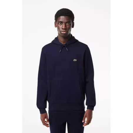 SWEATSHIRT À CAPUCHE JOGGER HOMME LACOSTE EN COTON BIOLOGIQUE