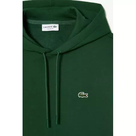 SWEATSHIRT À CAPUCHE JOGGER HOMME LACOSTE EN COTON BIOLOGIQUE