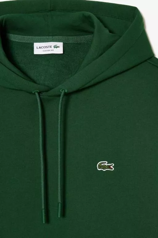 SWEATSHIRT À CAPUCHE JOGGER HOMME LACOSTE EN COTON BIOLOGIQUE