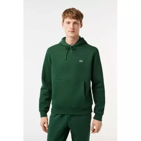 SWEATSHIRT À CAPUCHE JOGGER HOMME LACOSTE EN COTON BIOLOGIQUE