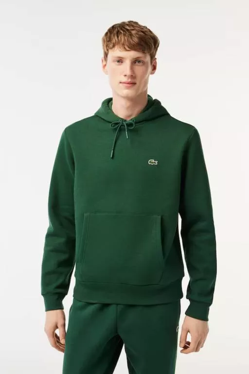 SWEATSHIRT À CAPUCHE JOGGER HOMME LACOSTE EN COTON BIOLOGIQUE