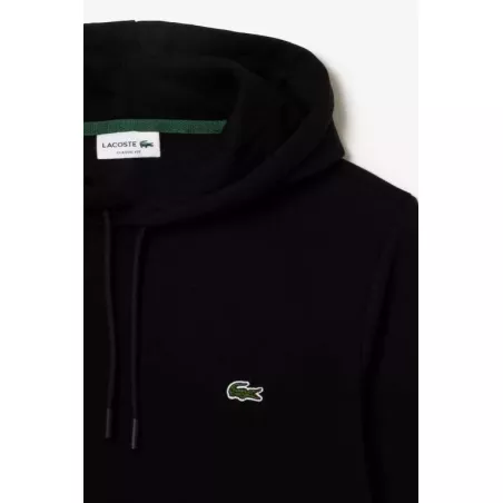 SWEATSHIRT À CAPUCHE JOGGER HOMME LACOSTE EN COTON BIOLOGIQUE