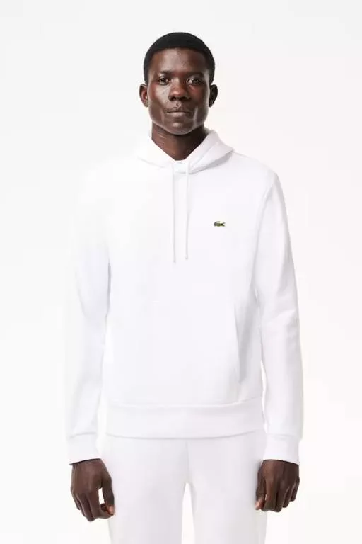 SWEATSHIRT À CAPUCHE JOGGER HOMME LACOSTE EN COTON BIOLOGIQUE