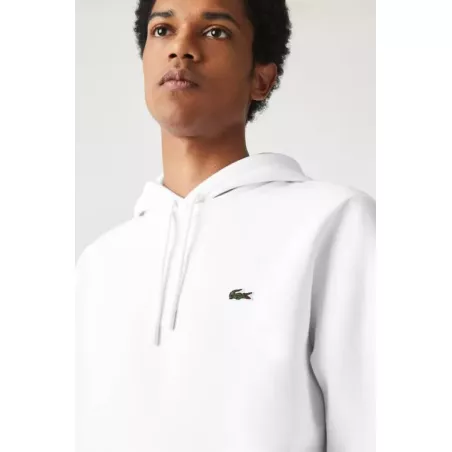 SWEATSHIRT À CAPUCHE JOGGER HOMME LACOSTE EN COTON BIOLOGIQUE