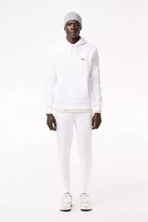 SWEATSHIRT À CAPUCHE JOGGER HOMME LACOSTE EN COTON BIOLOGIQUE