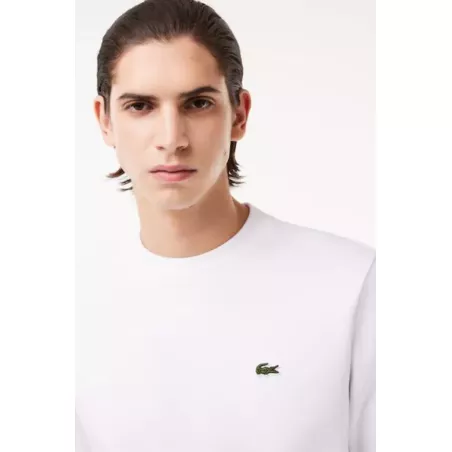 SWEATSHIRT JOGGER HOMME LACOSTE EN MOLLETON GRATTÉ DE COTON BIOLOGIQUE