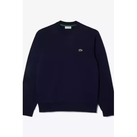 SWEATSHIRT JOGGER HOMME LACOSTE EN MOLLETON GRATTÉ DE COTON BIOLOGIQUE