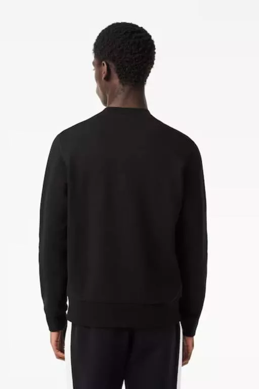 SWEATSHIRT JOGGER HOMME LACOSTE EN MOLLETON GRATTÉ DE COTON BIOLOGIQUE