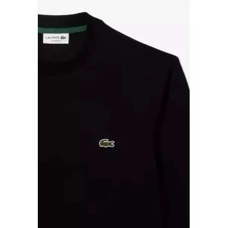 SWEATSHIRT JOGGER HOMME LACOSTE EN MOLLETON GRATTÉ DE COTON BIOLOGIQUE