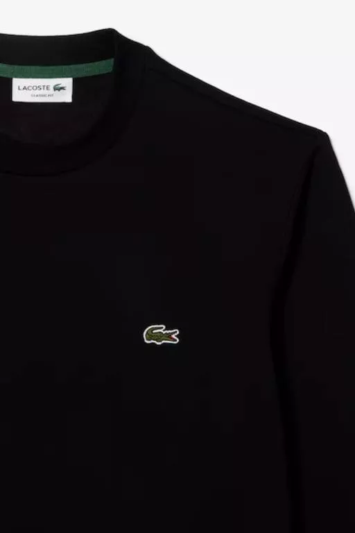 SWEATSHIRT JOGGER HOMME LACOSTE EN MOLLETON GRATTÉ DE COTON BIOLOGIQUE