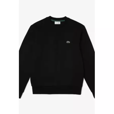 SWEATSHIRT JOGGER HOMME LACOSTE EN MOLLETON GRATTÉ DE COTON BIOLOGIQUE