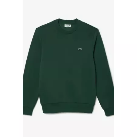 SWEATSHIRT JOGGER HOMME LACOSTE EN MOLLETON GRATTÉ DE COTON BIOLOGIQUE