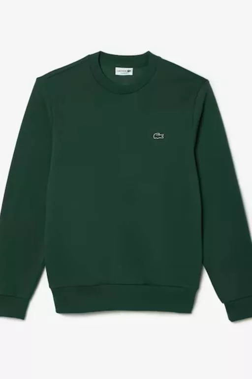 SWEATSHIRT JOGGER HOMME LACOSTE EN MOLLETON GRATTÉ DE COTON BIOLOGIQUE