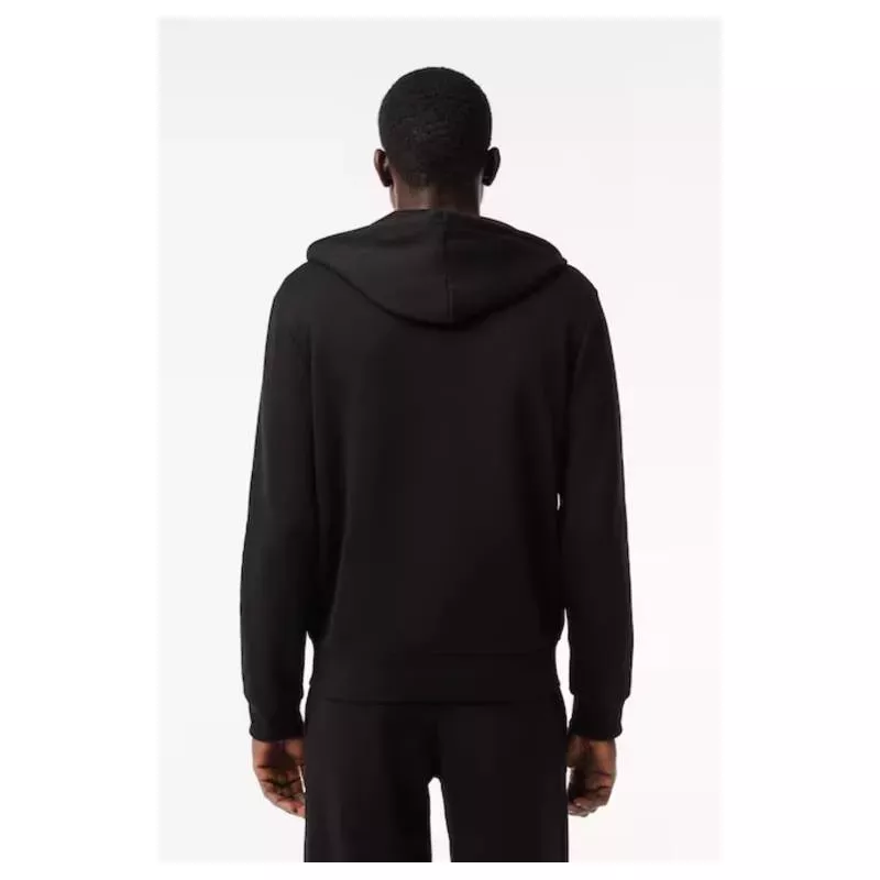 SWEATSHIRT JOGGER ZIPPÉ HOMME EN MOLLETON LACOSTE AVEC POCHE KANGOUROU