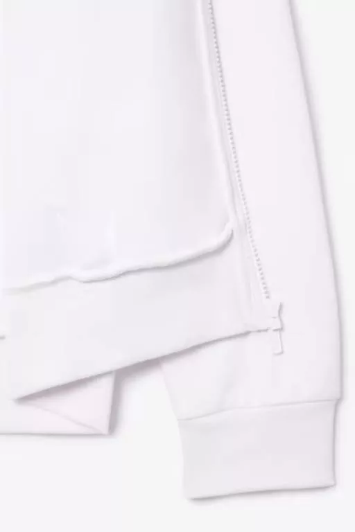 SWEATSHIRT JOGGER ZIPPÉ HOMME EN MOLLETON LACOSTE AVEC POCHE KANGOUROU