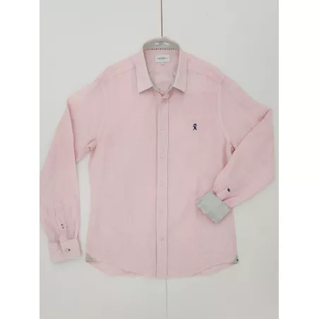 CLAY1 M PLAIN LINEN SHIRT