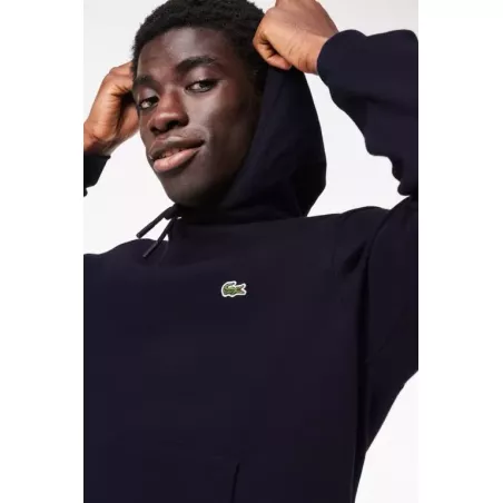 SWEATSHIRT À CAPUCHE JOGGER HOMME LACOSTE EN COTON BIOLOGIQUE