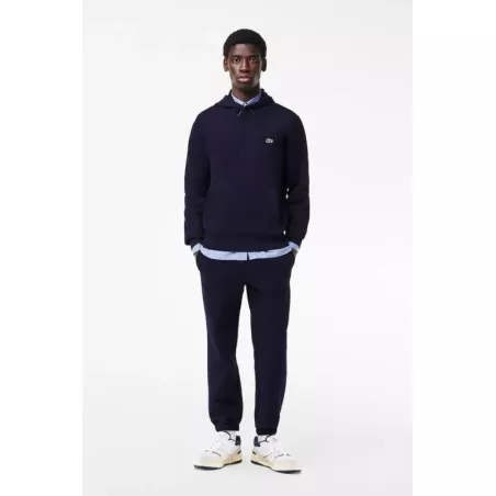 SWEATSHIRT À CAPUCHE JOGGER HOMME LACOSTE EN COTON BIOLOGIQUE