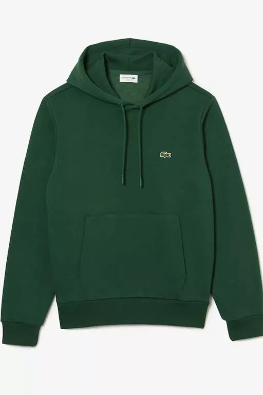 SWEATSHIRT À CAPUCHE JOGGER HOMME LACOSTE EN COTON BIOLOGIQUE