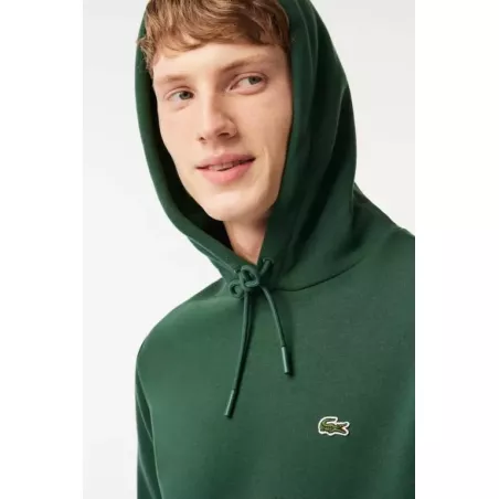 SWEATSHIRT À CAPUCHE JOGGER HOMME LACOSTE EN COTON BIOLOGIQUE