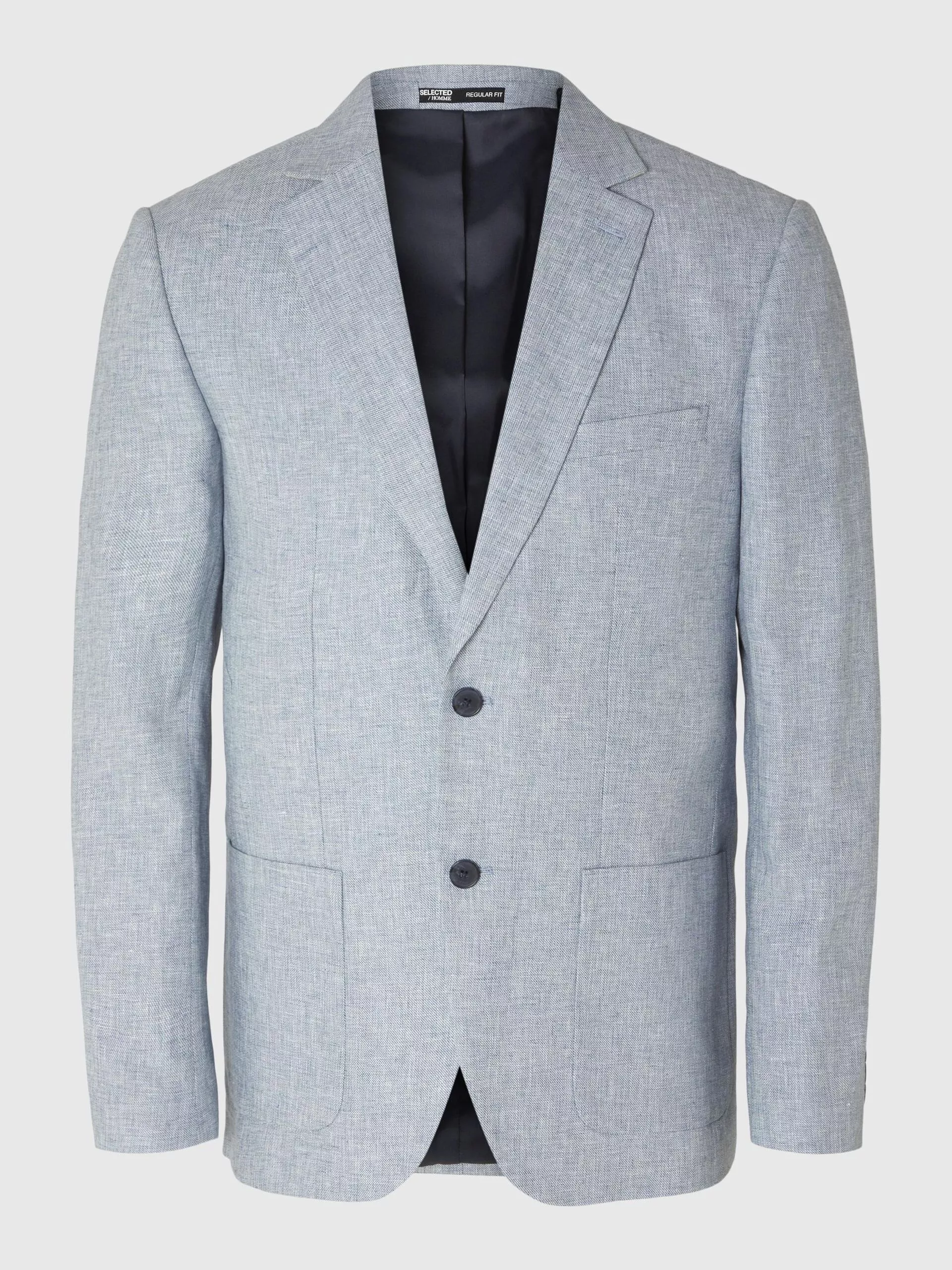 COUPE CLASSIQUE EN LIN MÉLANGÉ BLAZER