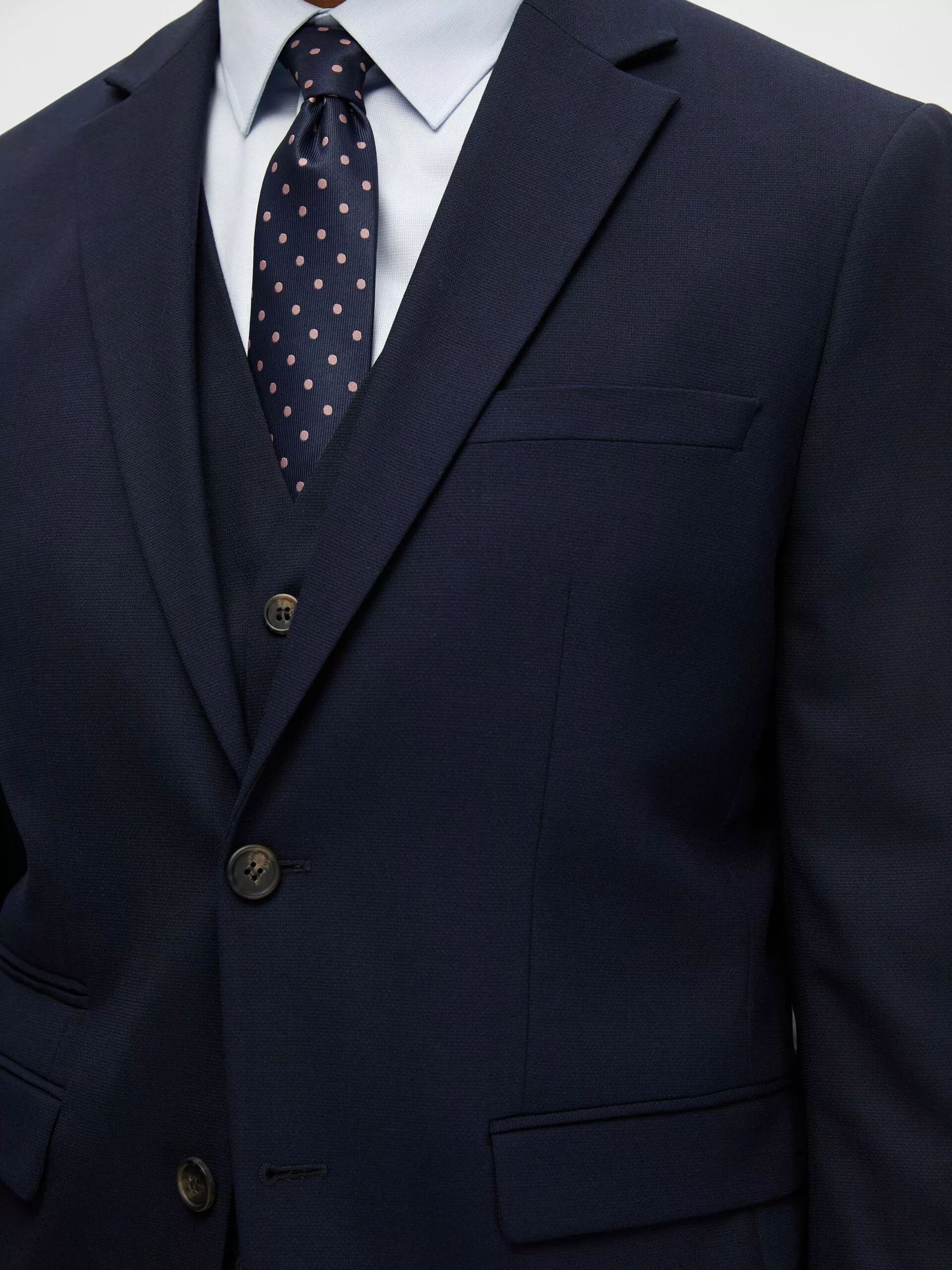 TISSÉ EN LAINE MÉLANGÉE BLAZER