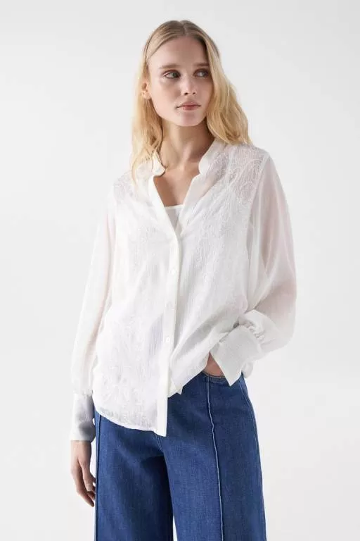 CHEMISE AVEC BRODERIE