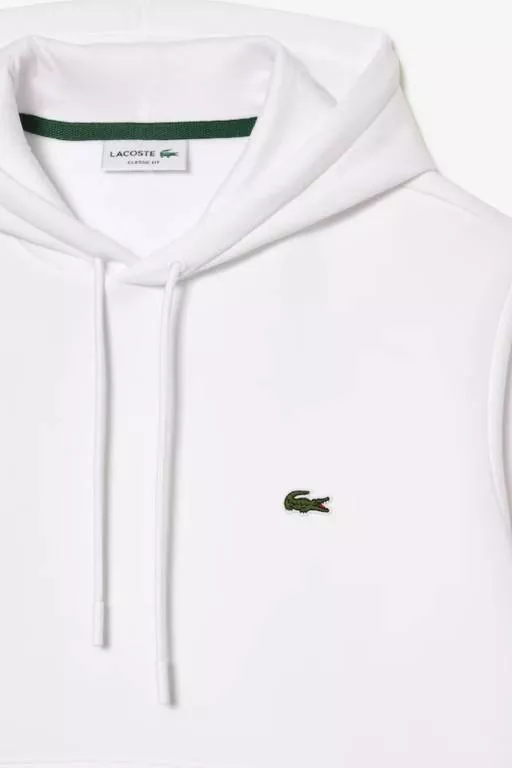 SWEATSHIRT À CAPUCHE JOGGER HOMME LACOSTE EN COTON BIOLOGIQUE