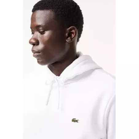 SWEATSHIRT À CAPUCHE JOGGER HOMME LACOSTE EN COTON BIOLOGIQUE