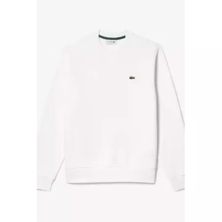 SWEATSHIRT JOGGER HOMME LACOSTE EN MOLLETON GRATTÉ DE COTON BIOLOGIQUE