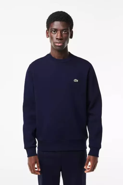 SWEATSHIRT JOGGER HOMME LACOSTE EN MOLLETON GRATTÉ DE COTON BIOLOGIQUE