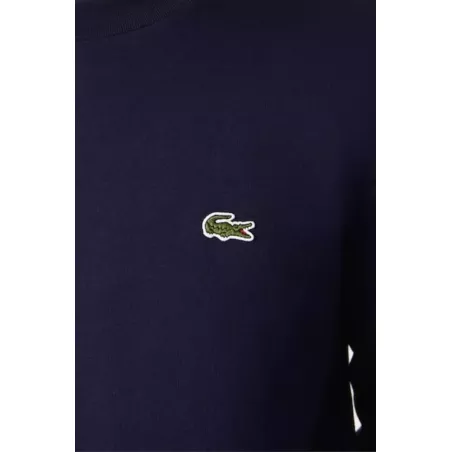 SWEATSHIRT JOGGER HOMME LACOSTE EN MOLLETON GRATTÉ DE COTON BIOLOGIQUE